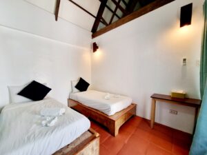 Casalay Puerto Galera 2-bedroom garden villa bedroom