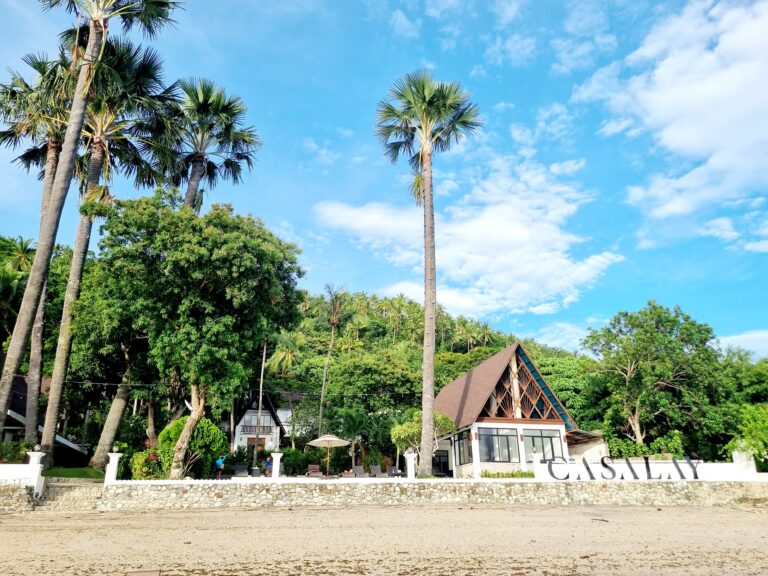 Front view of Casalay Boutique Villas Dive Resort Puerto Galera