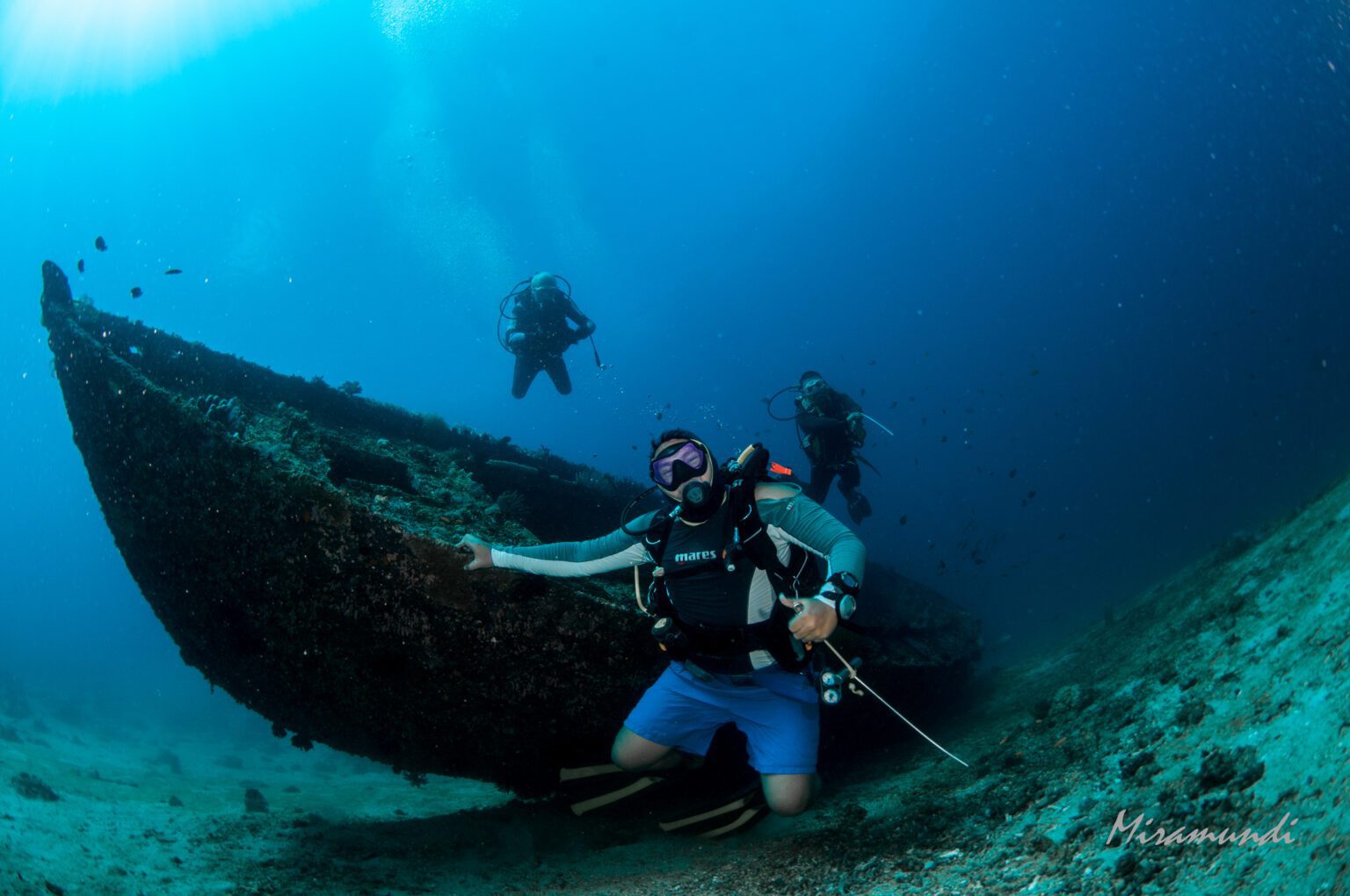 shipwreck in Puerto Galera