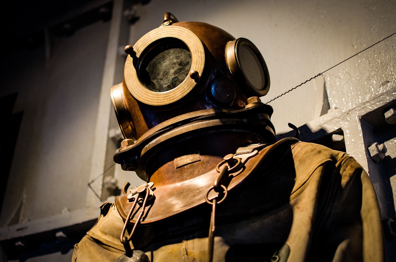 Old Scuba Diving Gear