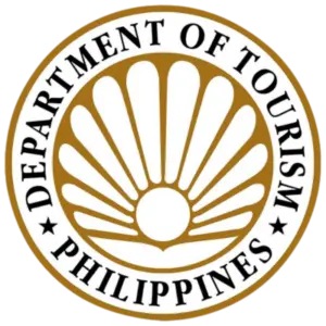 Department of Tourism Philippines logo, symbolizing accreditation for high-quality tourism services.