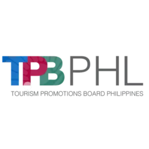 Tourism Promotions Board Philippines logo, highlighting promotional support for Philippine tourism.